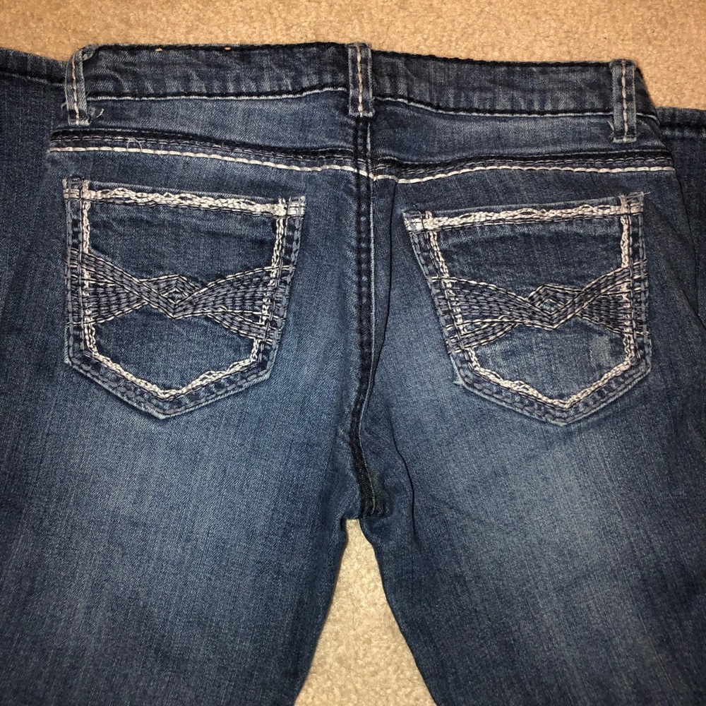 Skinny flare jeans